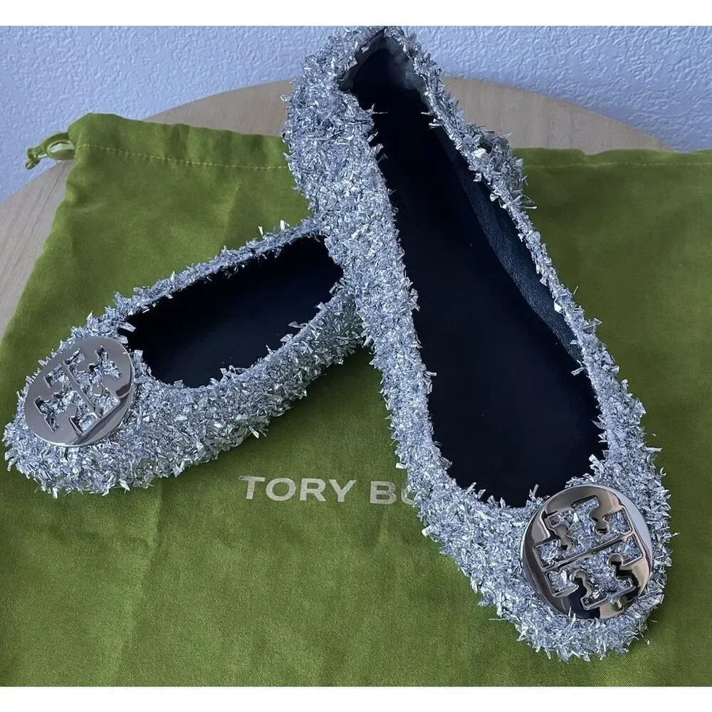 Tory Burch rubber solemetallic
